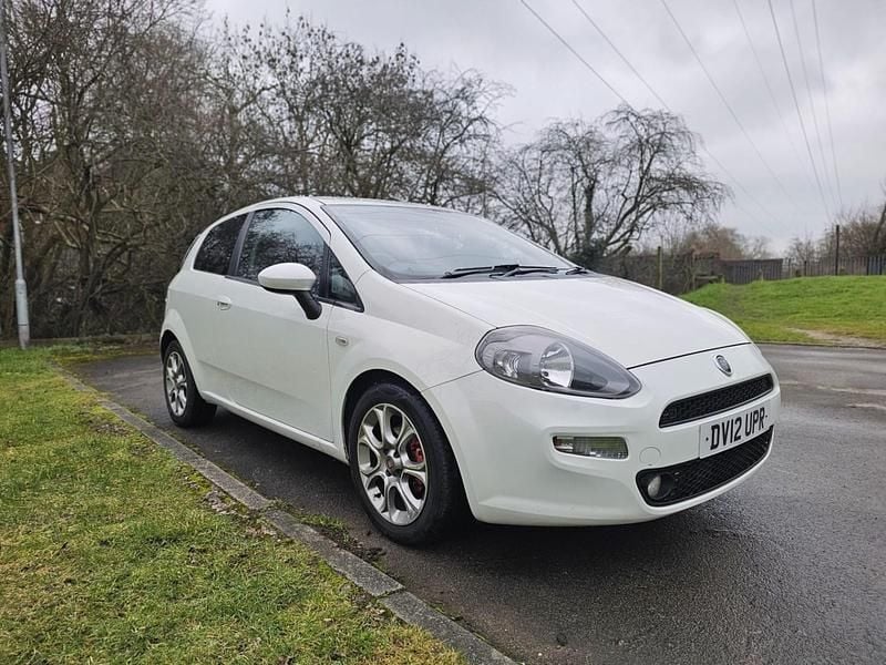 Used Fiat Punto Easy 2012 White Hatchback