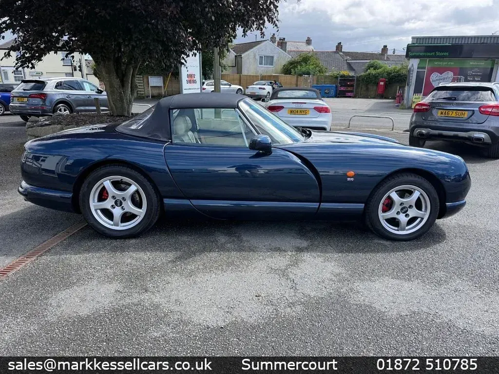 Used TVR Chimaera 285 HP (209 kW) 1999 Blue Cabriolet