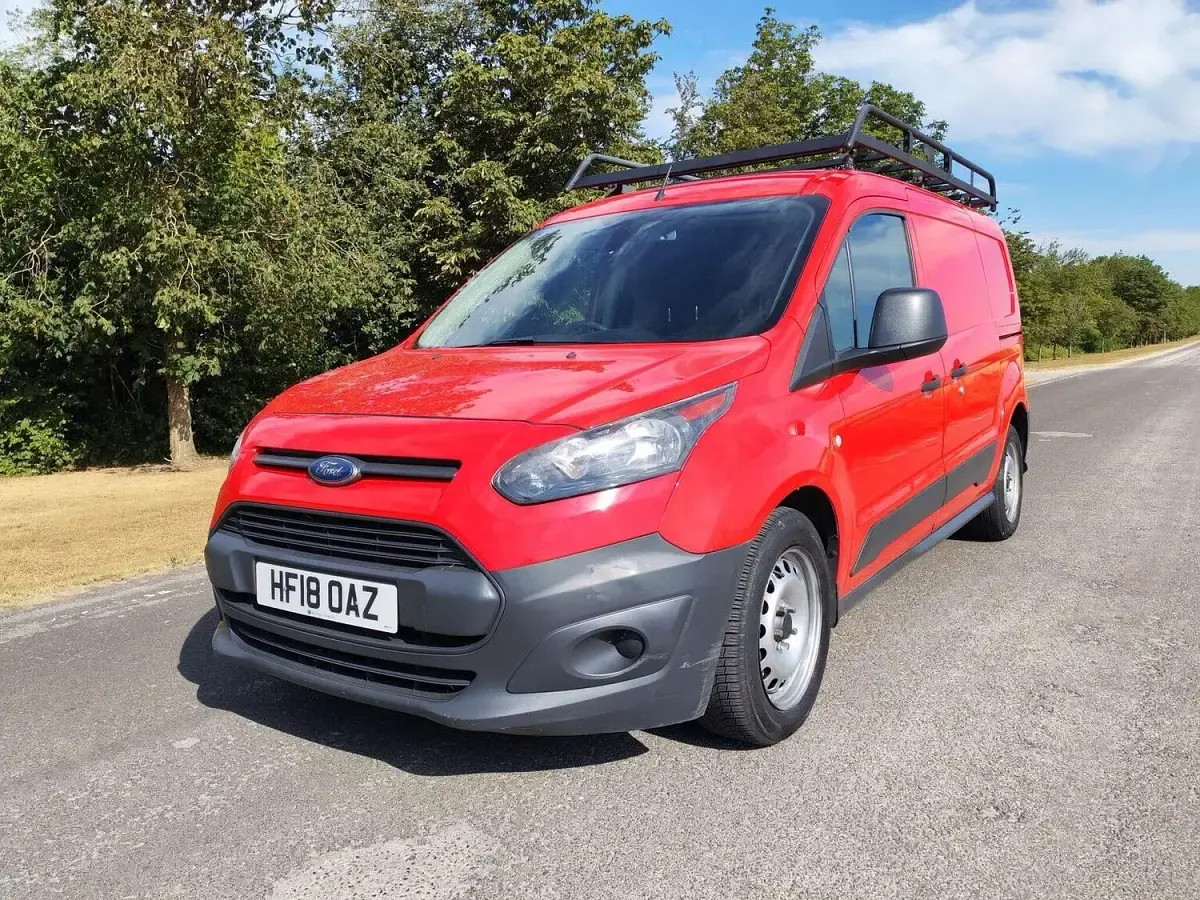 Used Ford Transit Connect 99 HP (72 kW) 2018 Blue MPV