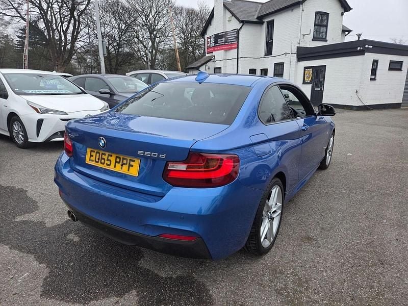 Used BMW 220 M Sport 2015 Blue Coupe