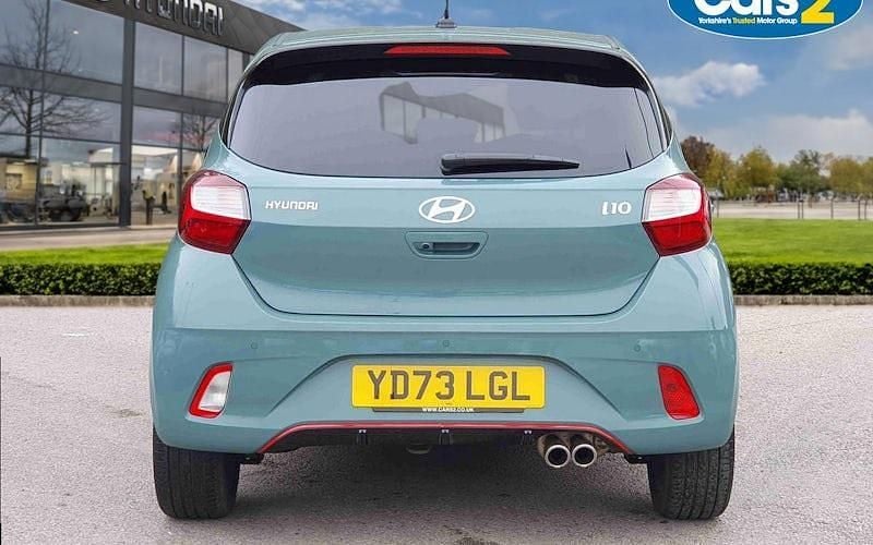 Used Hyundai i10 N Line 101 HP (74 kW) 2023 Green Hatchback