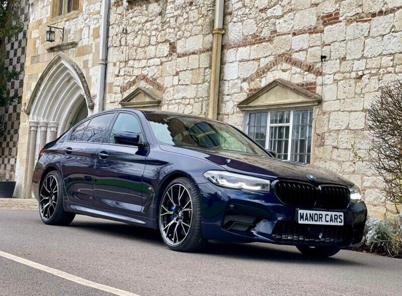 Blue Used 2022 BMW 530 M Sport Sedan | £28,795 (Super price) - Image 1/4