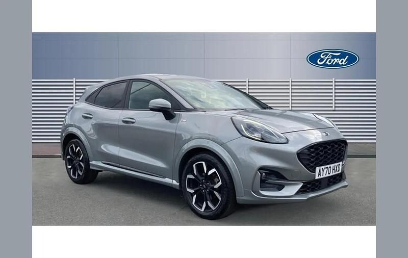Silver Used 2020 Ford Puma Gen-E ST-Line X SUV | £13,156 (Fair price) - Image 1/4