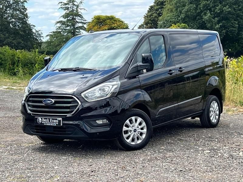 Black Used 2022 Ford Transit Custom Limited | £19,499 (Super price) - Image 1/3