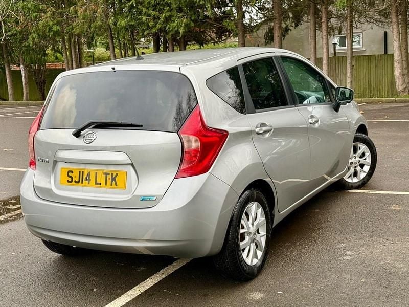 Used Nissan Note Acenta Premium 80 HP (58 kW) 2014 Silver MPV