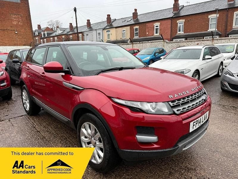 Used Land Rover Range Rover evoque Pure 190 HP (139 kW) 2014 Red SUV