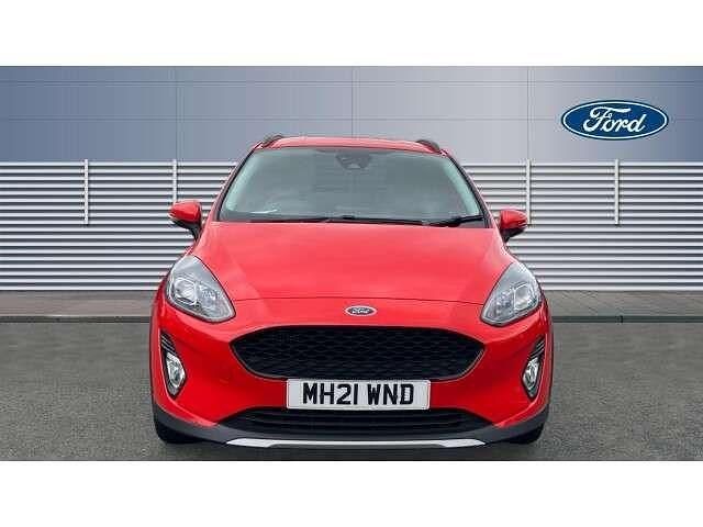 Usado Ford Fiesta Active 100 HP (73 kW) 2021 Vermelho Citadino