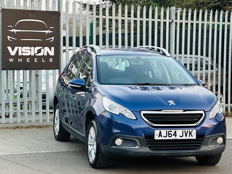 Blue Used 2015 Peugeot 2008 Active SUV | £3,295 (Fair price) - Image 1/4