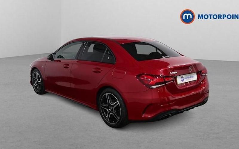 Used Mercedes A180 Executive 136 HP (100 kW) 2022 Red Sedan