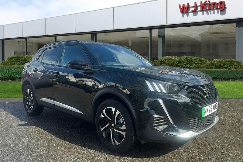 Black Used 2023 Peugeot e-2008 GTi SUV | £19,878 (Expensive) - Image 1/3