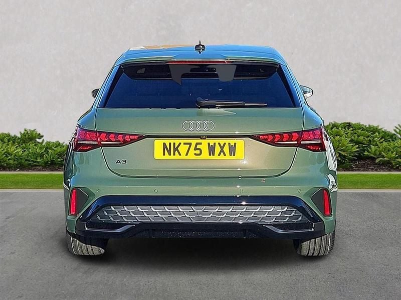Used Audi A3 S-Line 150 HP (110 kW) 2025 Green Hatchback