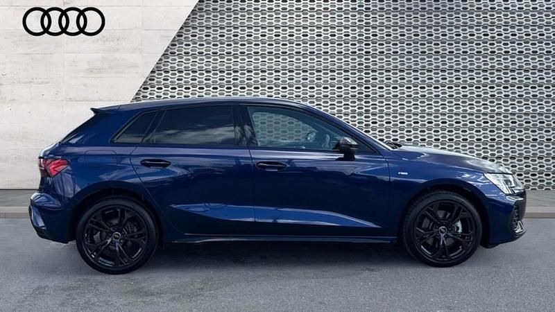 Used Audi A3 e-tron Black Edition 204 HP (150 kW) 2025 Blue Hatchback