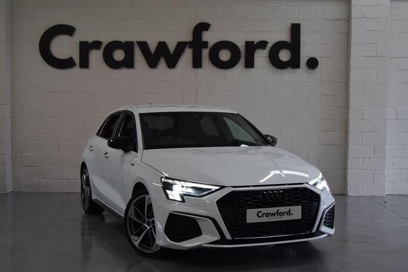White Used 2022 Audi A3 Advanced Hatchback | £22,495 (A bit pricey) - Image 1/4