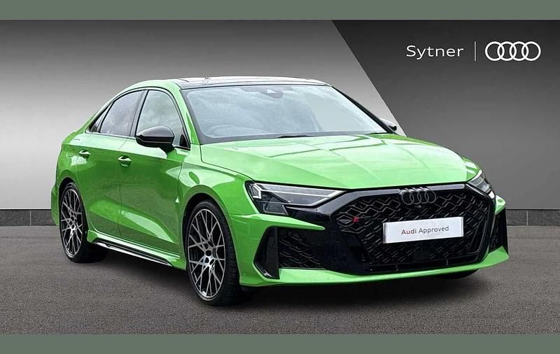 Green Used 2025 Audi RS3 Comfort Hatchback | £64,000 (Expensive) - Image 1/4