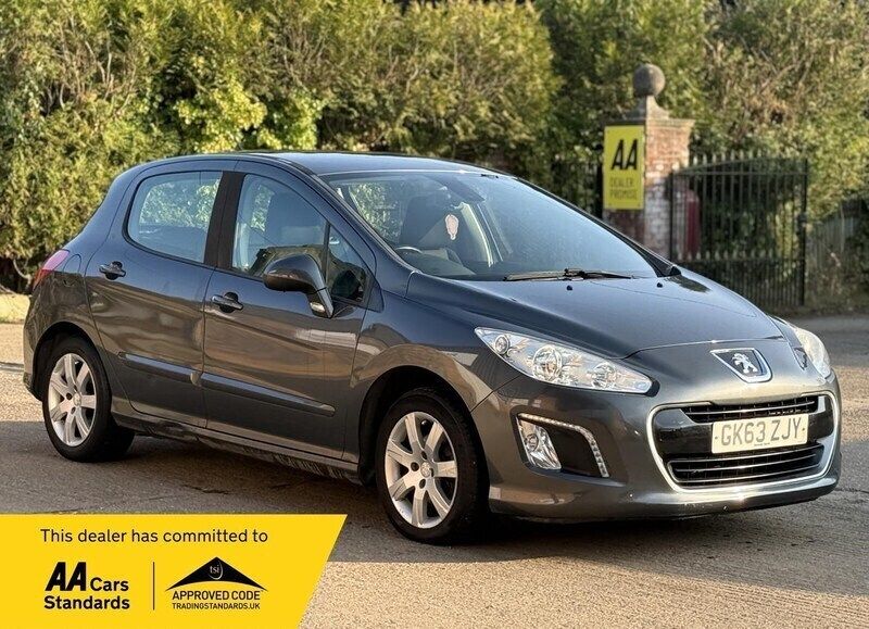 Grey Used 2013 Peugeot 308 Active Hatchback | £2,990 (Good price) - Image 1/2