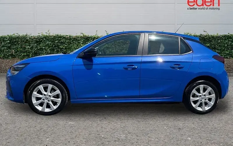 Used Vauxhall Corsa 75 HP (55 kW) 2021 Blue Hatchback