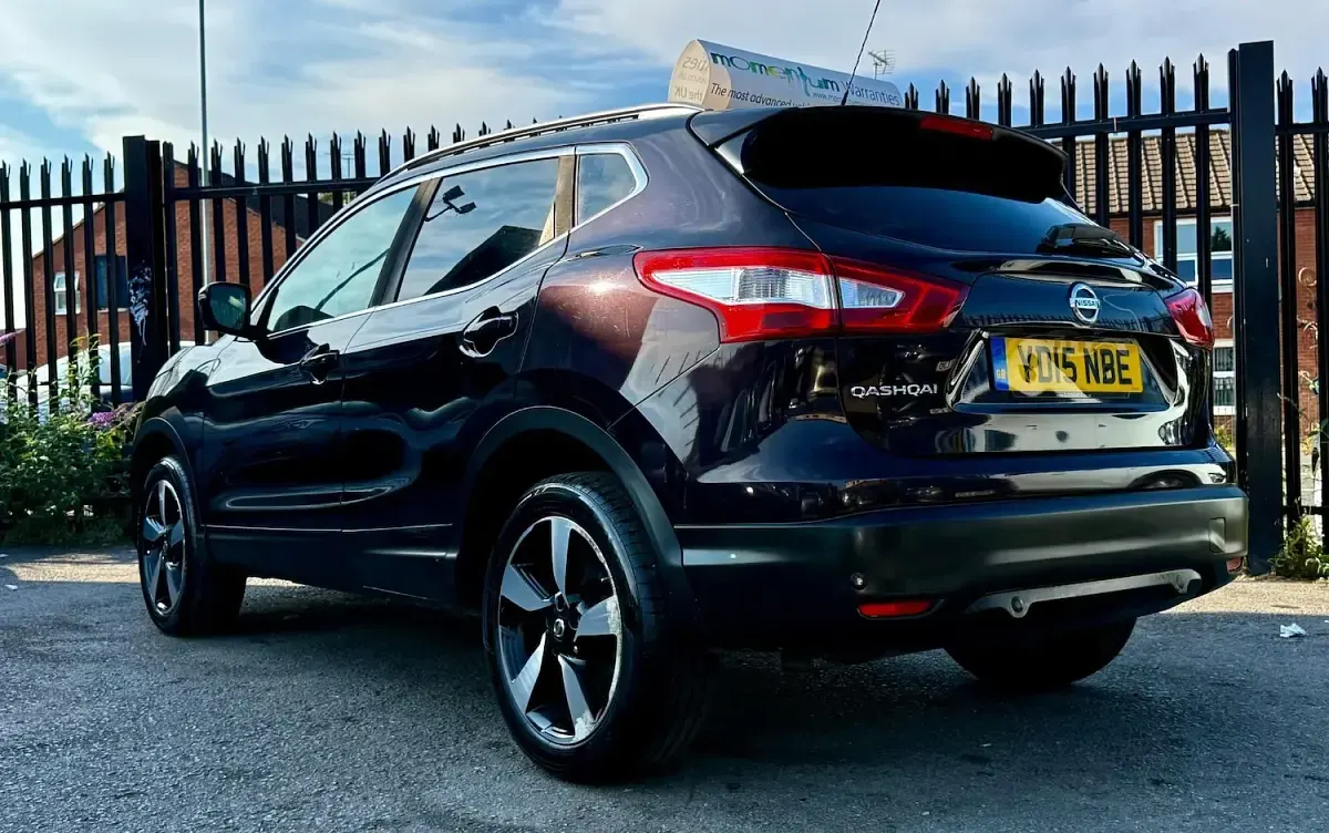 Used Nissan Qashqai N-TEC 163 HP (119 kW) 2015 Black SUV