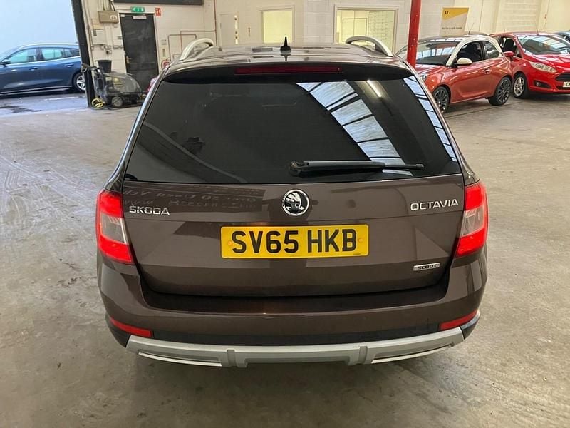 Used Skoda Octavia Scout 4x4 2015 Brown Estate