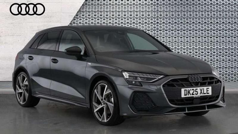 Grey Used 2025 Audi A3 Black Edition Hatchback | £30,990 (Expensive) - Image 1/4