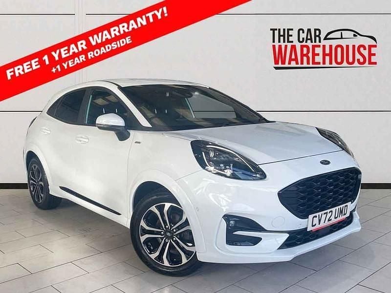 White Used 2022 Ford Puma ST-Line Hatchback | £15,799 (Fair price) - Image 1/4