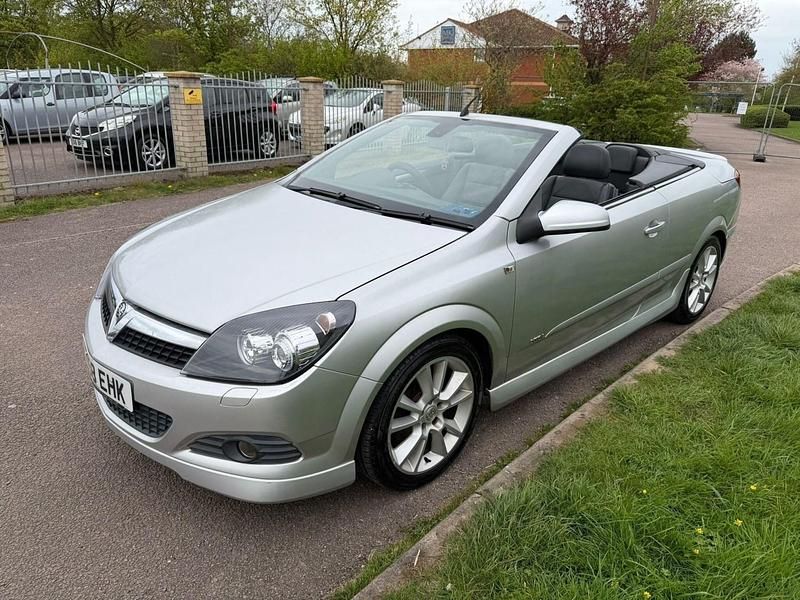Used Vauxhall Astra Cabriolet Design Edition 2008 Silver Cabriolet