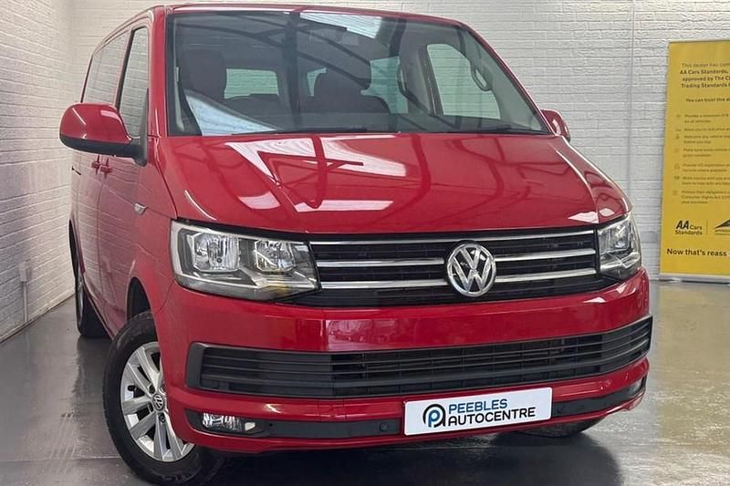 Red Used 2017 VW Caravelle SE MPV | £25,250 (Fair price) - Image 1/1