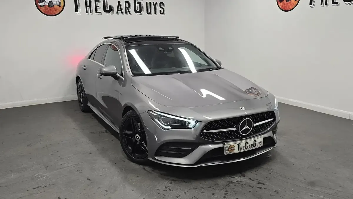 Used Mercedes CLA220 AMG Line Premium Plus 190 HP (139 kW) 2020 Grey Coupe