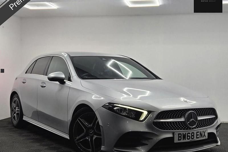 Silver Used 2019 Mercedes A200 AMG Line Premium Hatchback | £13,995 (Good price) - Image 1/1