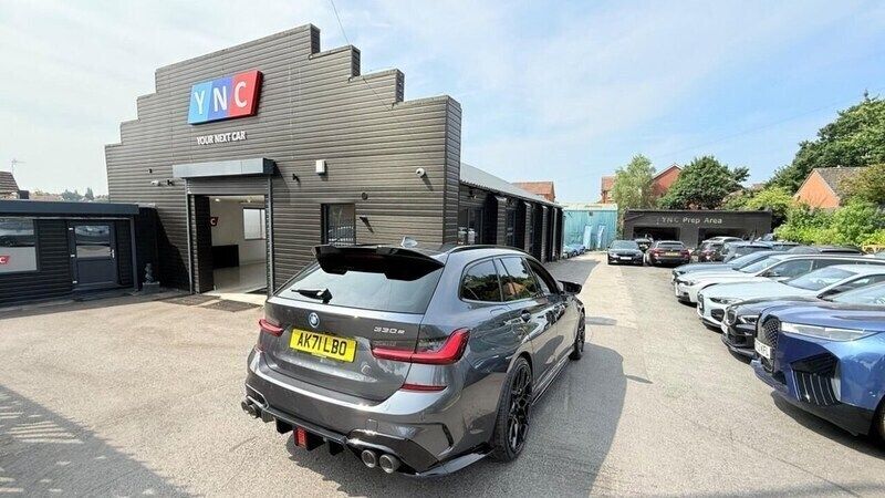 Grey Used 2021 BMW 330e M Sport Estate | £21,991 (Fair price) - Image 1/1