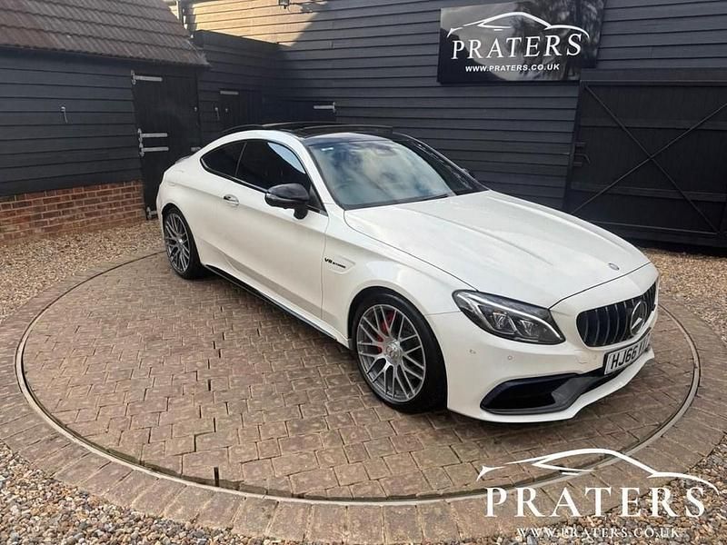 Used Mercedes C63 AMG Premium 2016 White Coupe