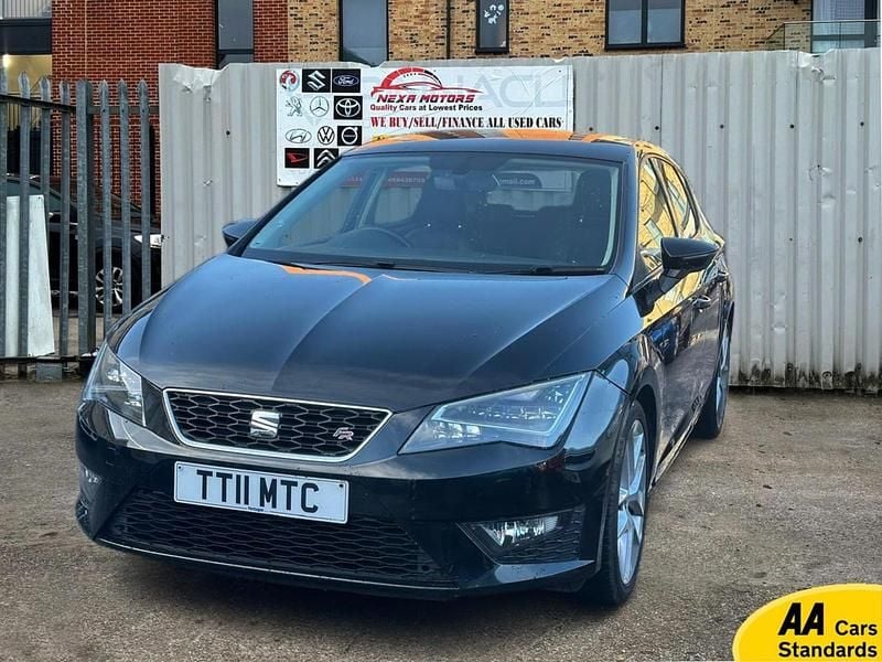 Used Seat Leon FR 150 HP (110 kW) 2016 Black Hatchback