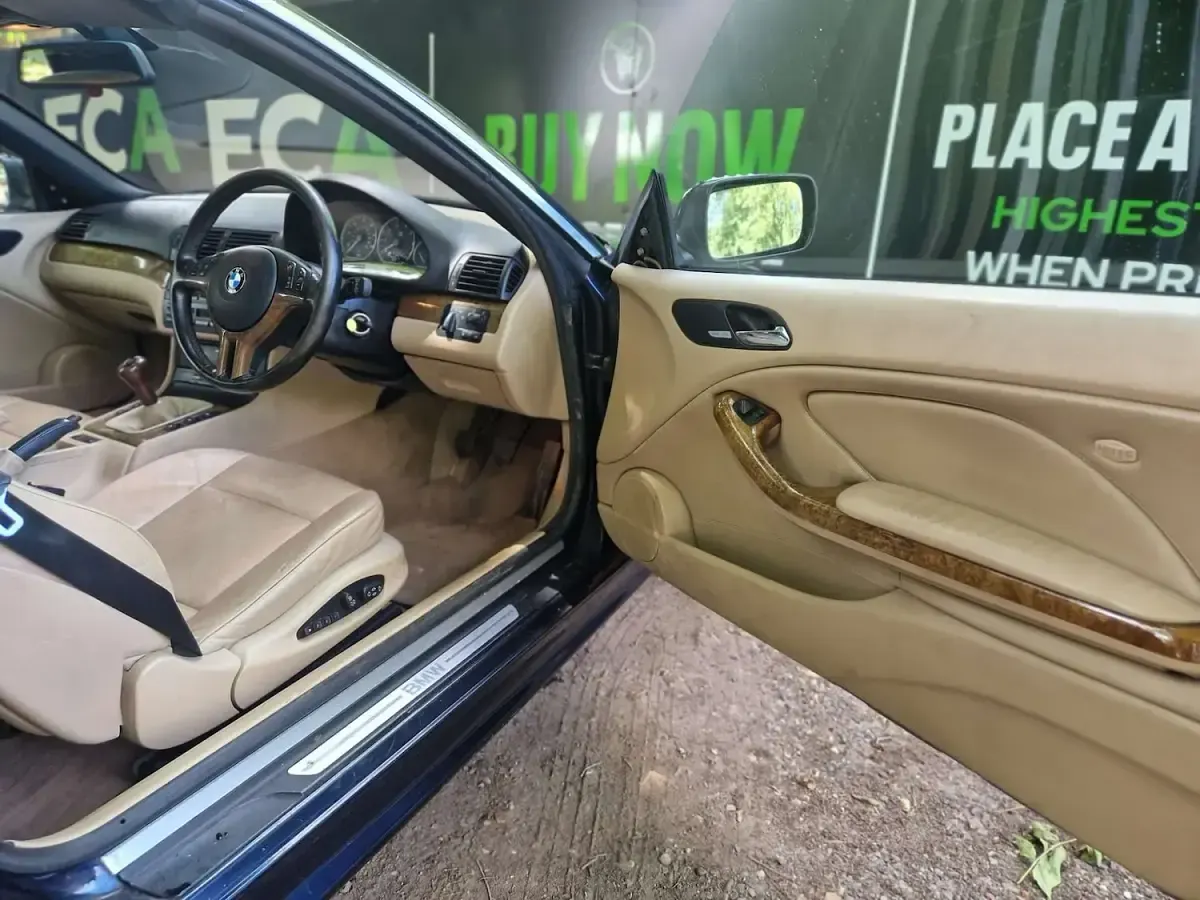Used BMW 330 Cabriolet Performance 231 HP (169 kW) 2001 Blue Cabriolet