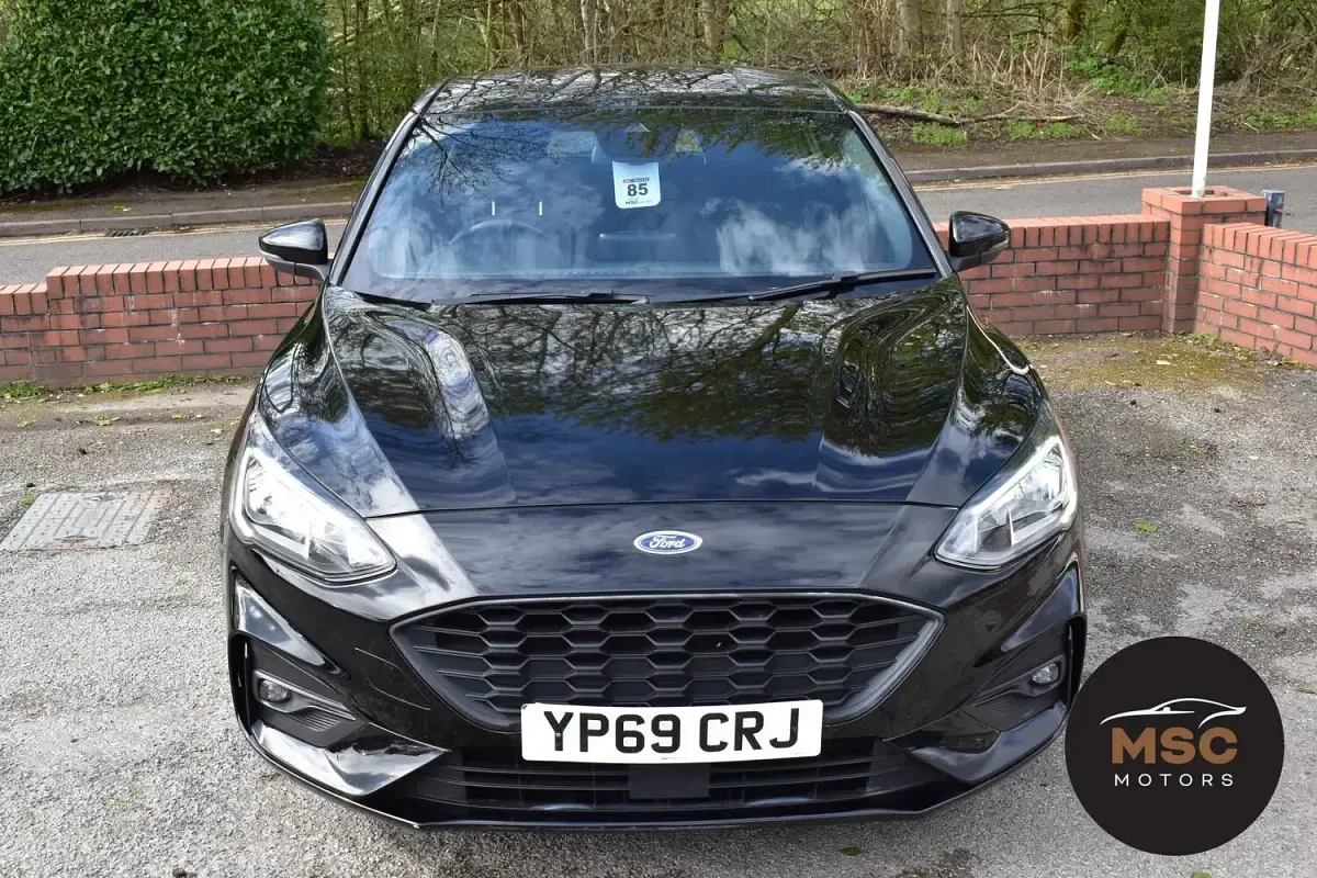 Used Ford Focus ST-Line 125 HP (91 kW) 2019 Black Hatchback
