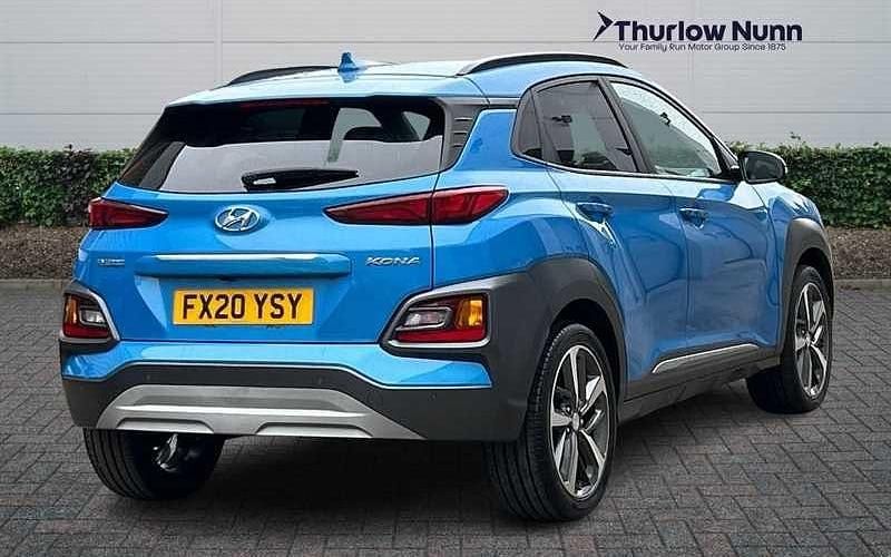 Used Hyundai Kona Premium 120 HP (88 kW) 2020 Blue SUV