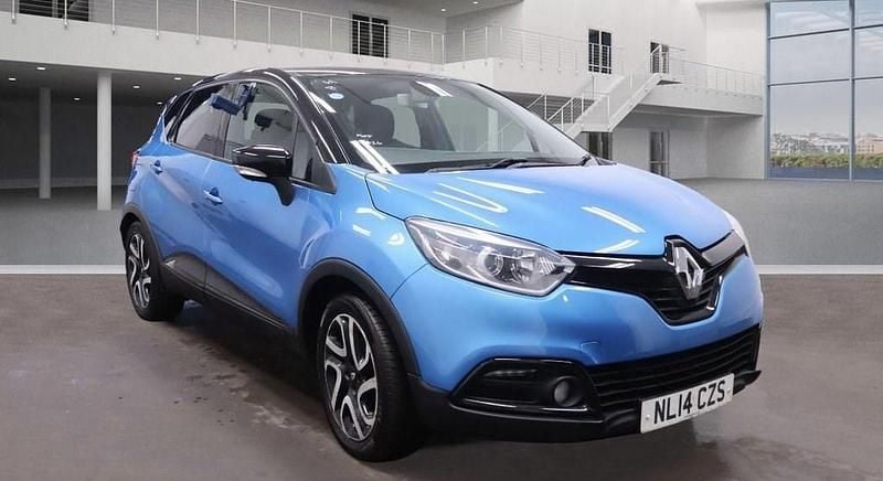Used Renault Captur Dynamique 90 HP (66 kW) 2014 Blue/black SUV