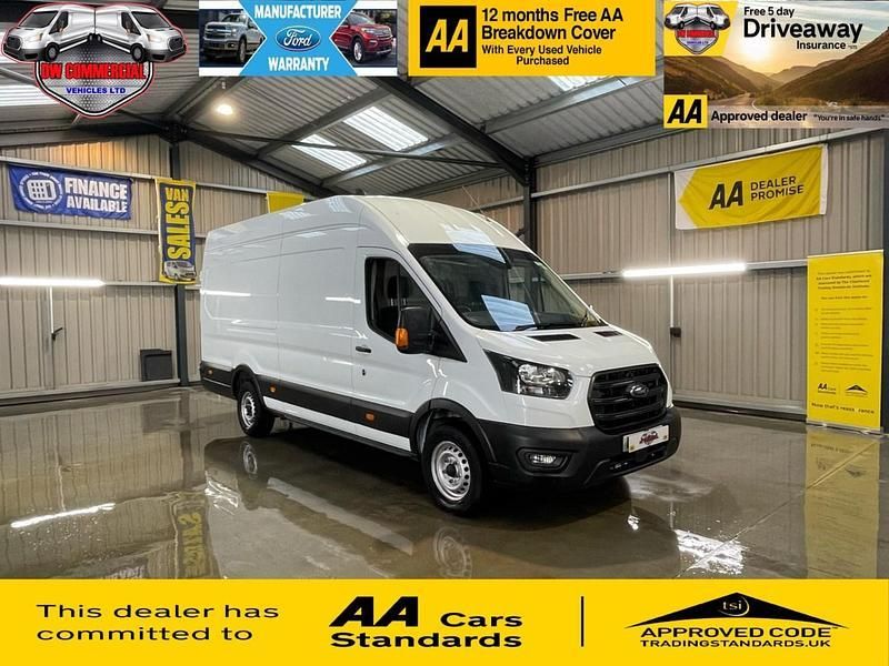 Used Ford Transit 170 HP (125 kW) 2023 White Van