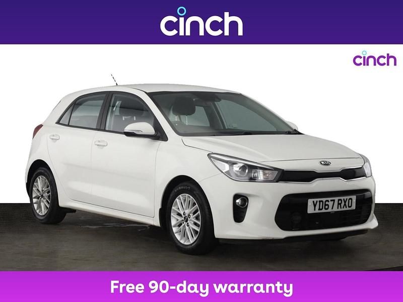 White Used 2017 Kia Rio 2 Hatchback | £11,399 (Fair price) - Image 1/3