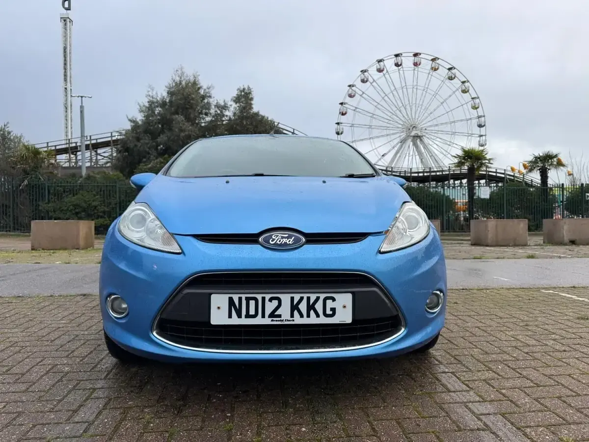 Used Ford Fiesta Zetec 2012 Blue Hatchback