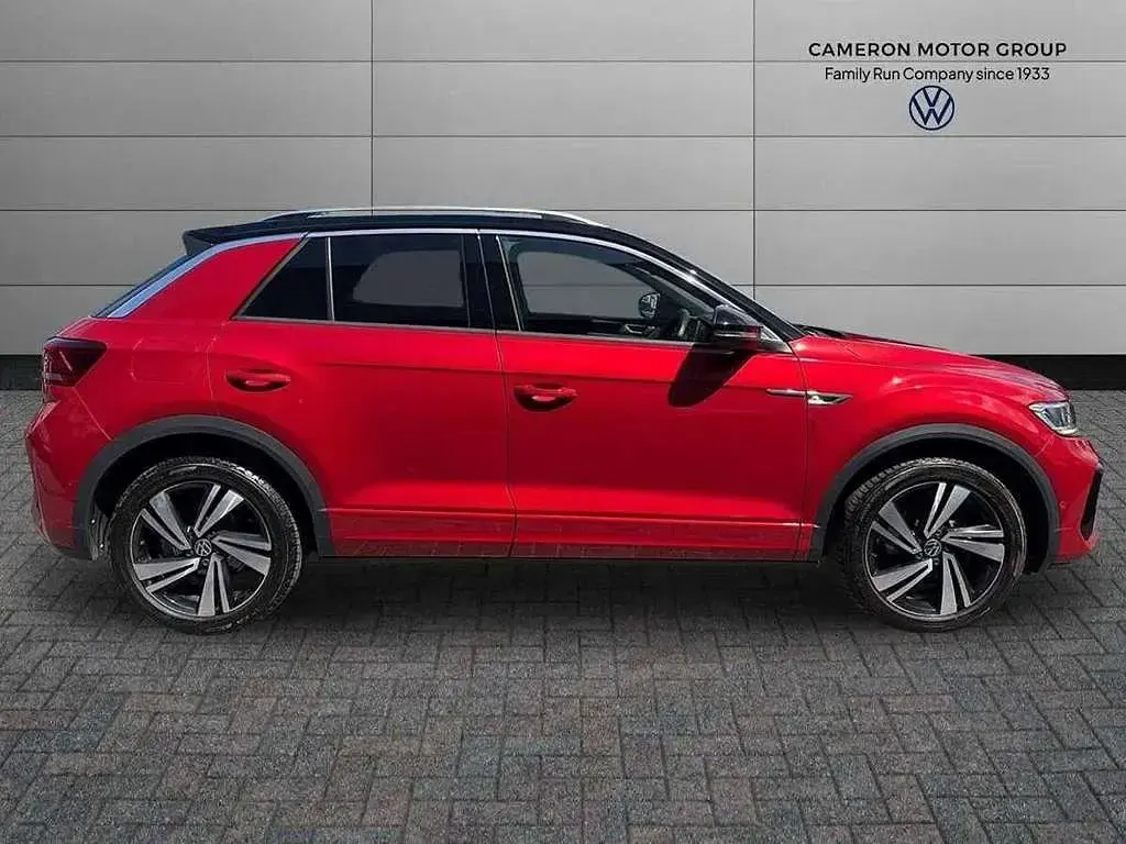 Used VW T-Roc R-line 150 HP (110 kW) 2022 Red SUV