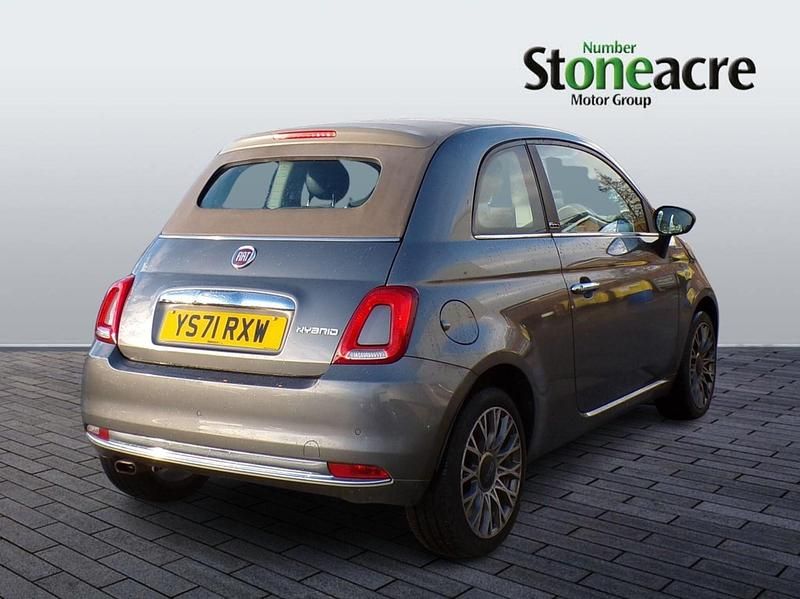 Used Fiat 500 Dolcevita 70 HP (51 kW) 2021 Grey Cabriolet