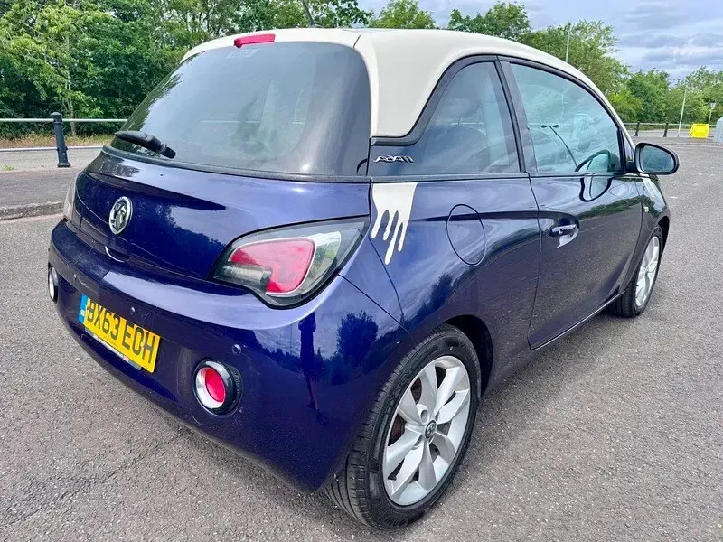 Used Vauxhall Adam Jam 70 HP (51 kW) 2013 Blue Hatchback