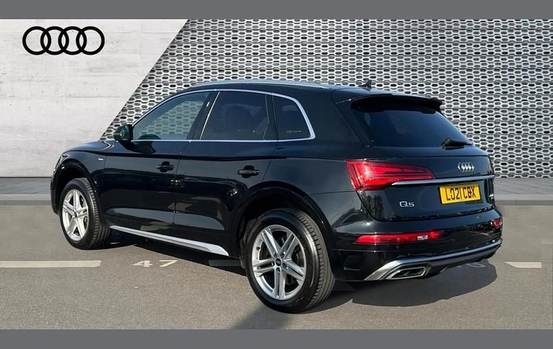 Used Audi Q5 S-Line 204 HP (150 kW) 2021 Black SUV