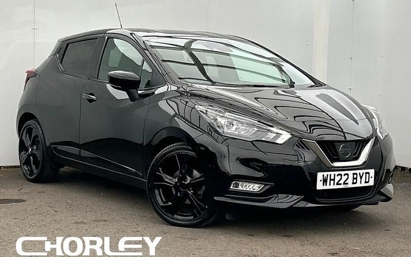 Black Used 2022 Nissan Micra S Hatchback | £10,218 (Fair price) - Image 1/4