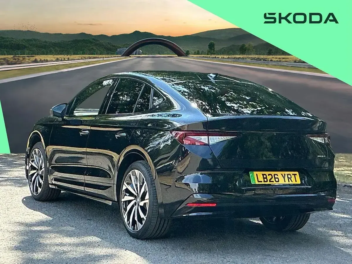 New Skoda Enyaq iV SportLine 210 kW (286 HP) 2026 Black SUV