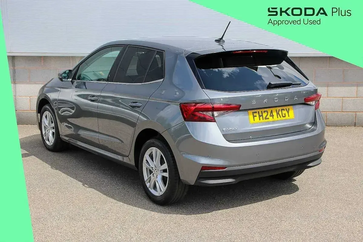 Used Skoda Fabia SE L 113 HP (83 kW) 2024 Graphite grey metallic Hatchback