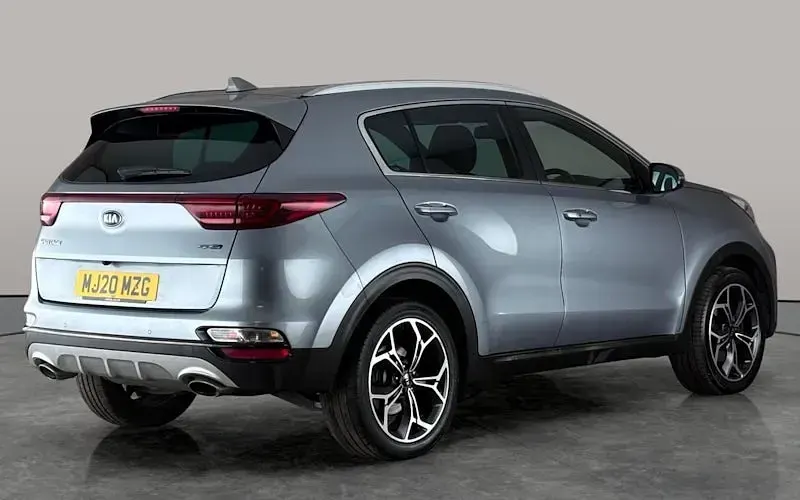 Used Kia Sportage GT-Line 177 HP (130 kW) 2020 Silver SUV