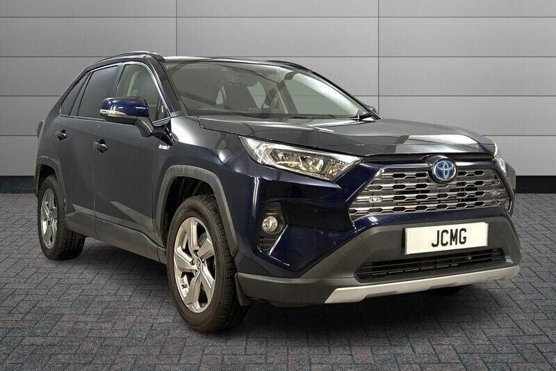 Blue Used 2022 Toyota RAV4 Hybrid Design SUV | £25,500 (Good price) - Image 1/4