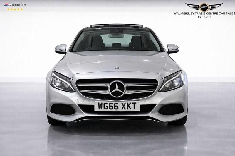 Used Mercedes C350e Premium Plus 293 HP (215 kW) 2016 Silver Sedan
