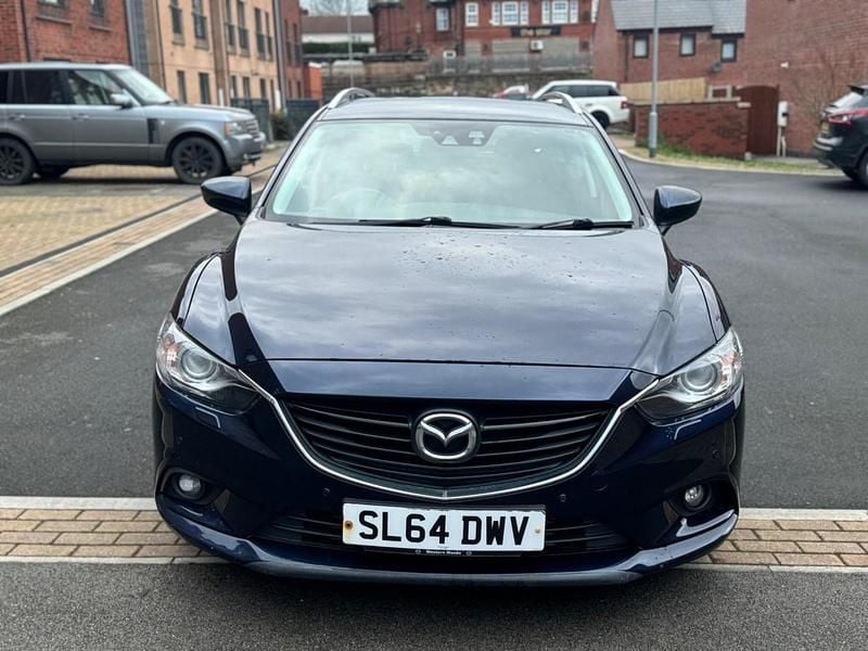 Begagnad Mazda 6 Inclusive 2014 Blå Kombi