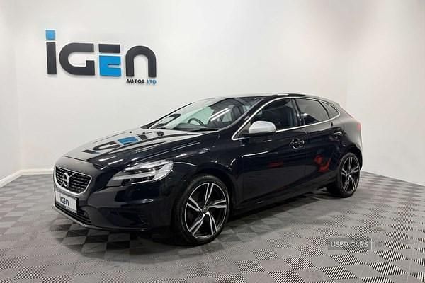 Used Volvo V40 R-Design 2019 Black Hatchback
